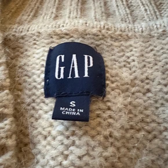 GAP Beige Wool Women's Cardigan Sweater - Picture 5 of 8